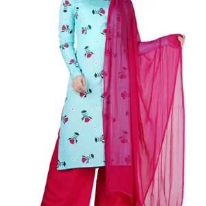 Kurta Plazo Dupatta