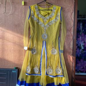 Yellow Ethnic Suit