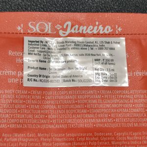 Combo Of 5 Sol De Janeiro Products