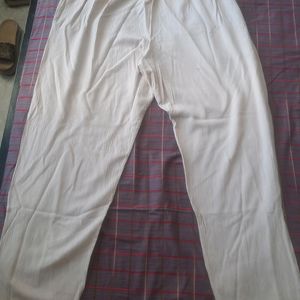 Like New Women's Beige Plazzo Trouser