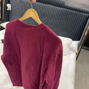 Burgundy Sweatshirt by H&M