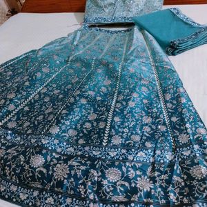 🩵✨Banarasi Silk Lehga✨🩵