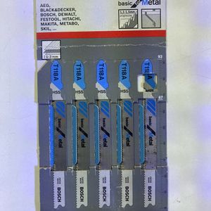 Bosch T118A Metal Cutting JigsawBlade Set