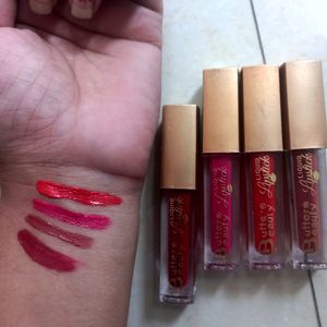 Multicolor Lipsticks Pack Of 4