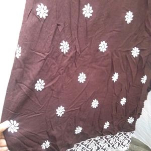 Formal Brown Kaurti With Pant