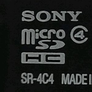 Sony 4 GB SD Card