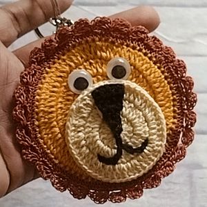 Crochet Keychain+Coin Purse