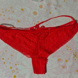 Red Net Brief For 30in Waist