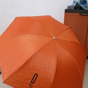 Orange Color Umbrella Foldable