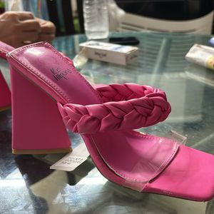 fuchsia pink heels