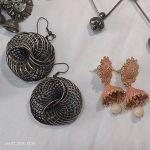 Combo Of 7 Rarely Used Earrings