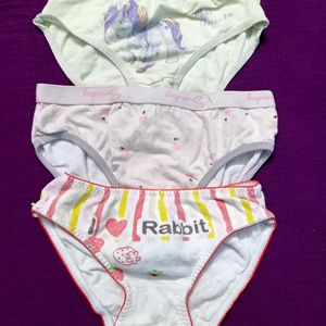 3 Cotton Panty Set