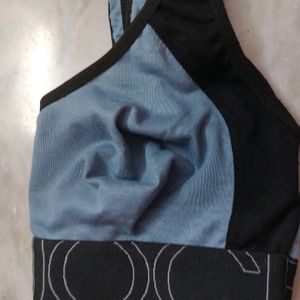 Women Blue Sports Bra