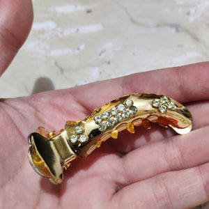 Golden Banana Clip