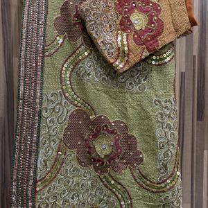 3 WEDDING EXCLUSIVE Heavy Sarees Combo