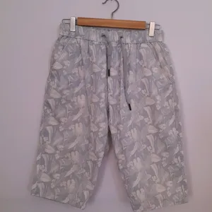 Smoke Grey Printed Shorts (Men's)