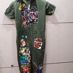 Funky Print Jumpsuits