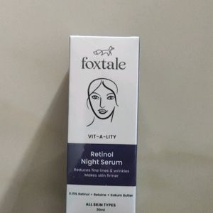 Foxtal Retinol Night Serum