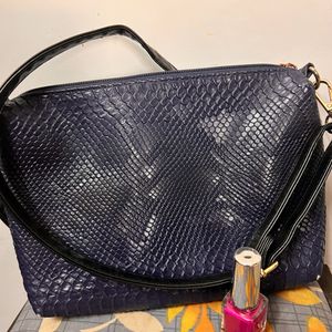 Navy Blue Colour Slingbag