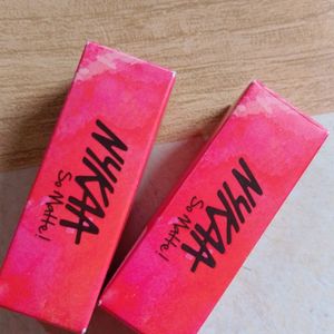 Set Of 2 Nykaa Lipsticks 🥰♥️💅