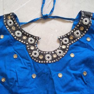 Beautiful Crop Top Blouse For Dance, Navratri, Cul