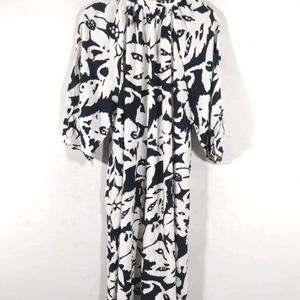 Gia Curves White Printed Dress (Women)