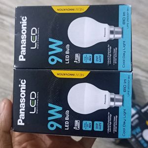 Panasonic 9W B22 LED Bulb. (Pack Of 2)