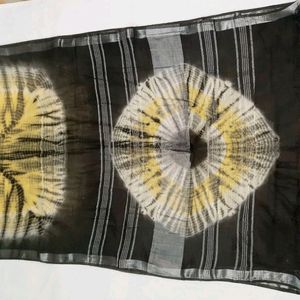 New Bagru Print Handloom Woven Saree