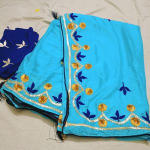 Rajasthani Gota Work Saree