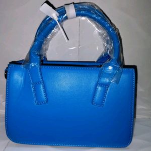 Allen Solly Blue Small Handbag