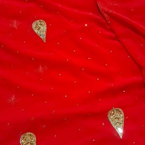 Very Beautiful Georget Saree