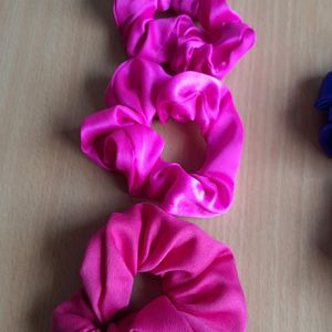 Colourful Scrunchies