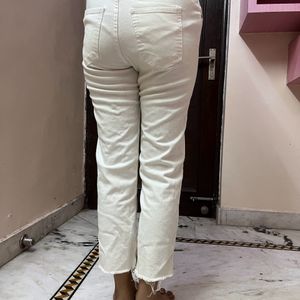 Straight Angle Length Jeans