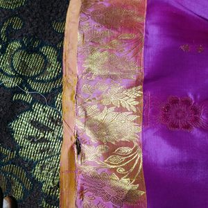 A Beautiful Pure Silk Kanchipuram Saree