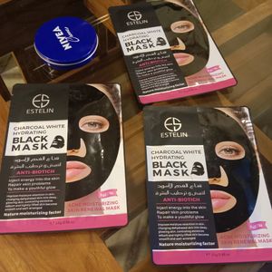 Nivea Cream.And Charcoal Mask