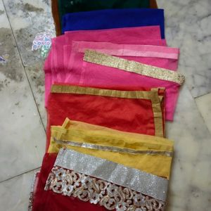 7 Front Colour Of Dupatta Set Of 7