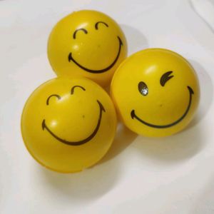 Smiley Face Soft Squeeze Ball