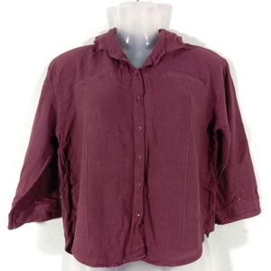 Dark Red Brown Shirt (Women's)