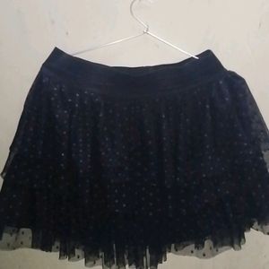 Pretty Black Skirt For Girls