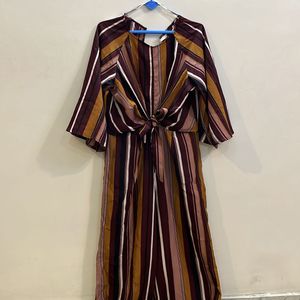 Elegant Maroon Jumpsuit - Like New!