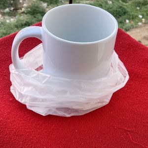 Plain White Coffee Mug