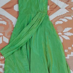 Party Wear Green Gown 💚