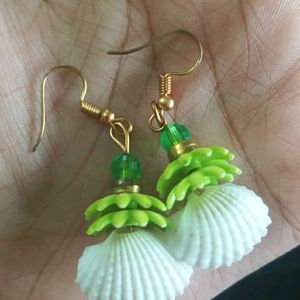 Cute Green Earrings