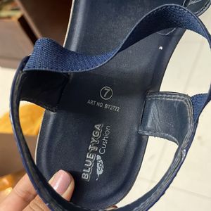 Navy Blue Office Sandal