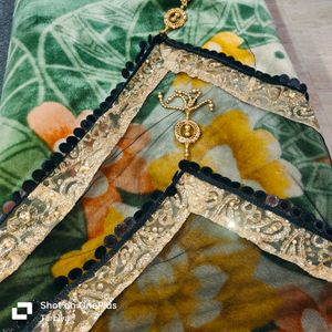 Black And Golden Lehenga