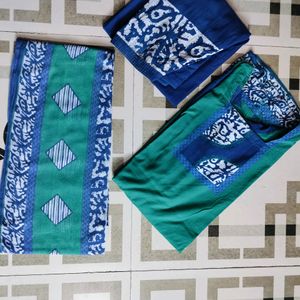 Blue Green Salwar Kurti