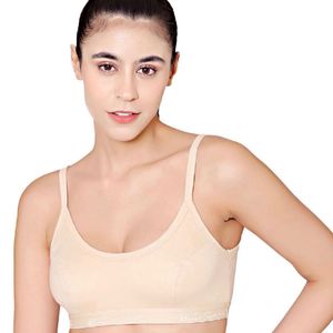 Beige Sports Bra