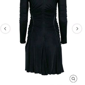 Karen Millen Black Ruched Dress