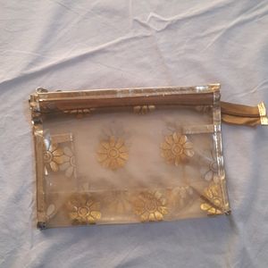 Plastic Golden Pouch