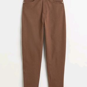 H&M Divided Brown Mom Jeans